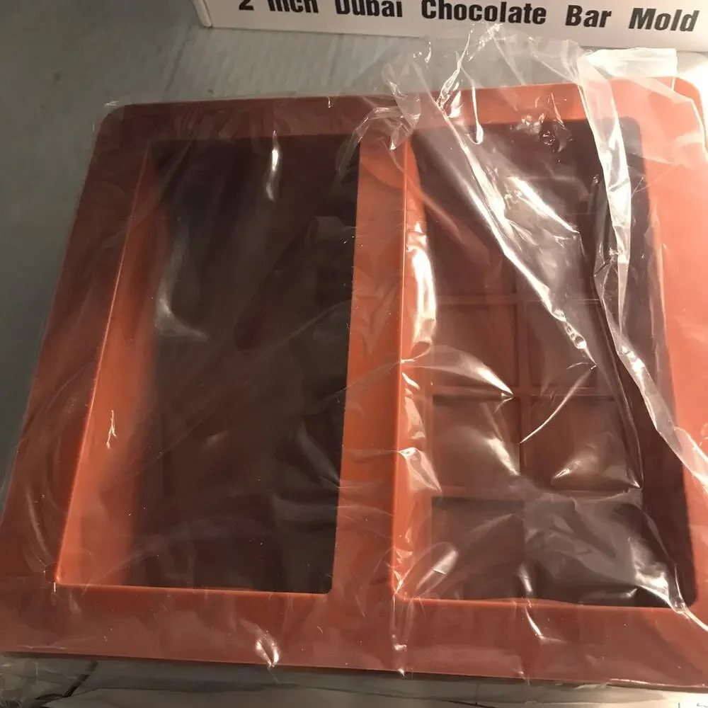 UWIlLON 2 Inch Dubai Chocolate Bar Mold